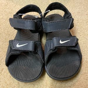 Nike Children’s 7C Black Sandals